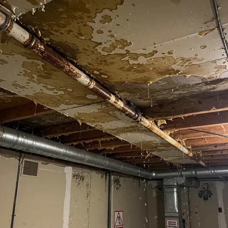 Ceiling Water Damage Repair in Winthrop, ME